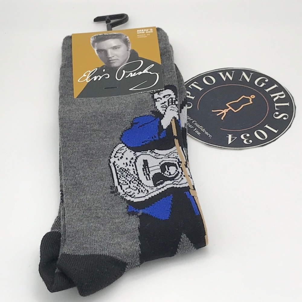 NWT ELVIS PRESLEY SOCKS  U.S. MEN SIZE 7-12